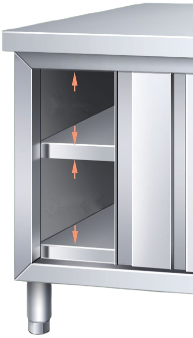 Stainless steel box workbench-SQ-010