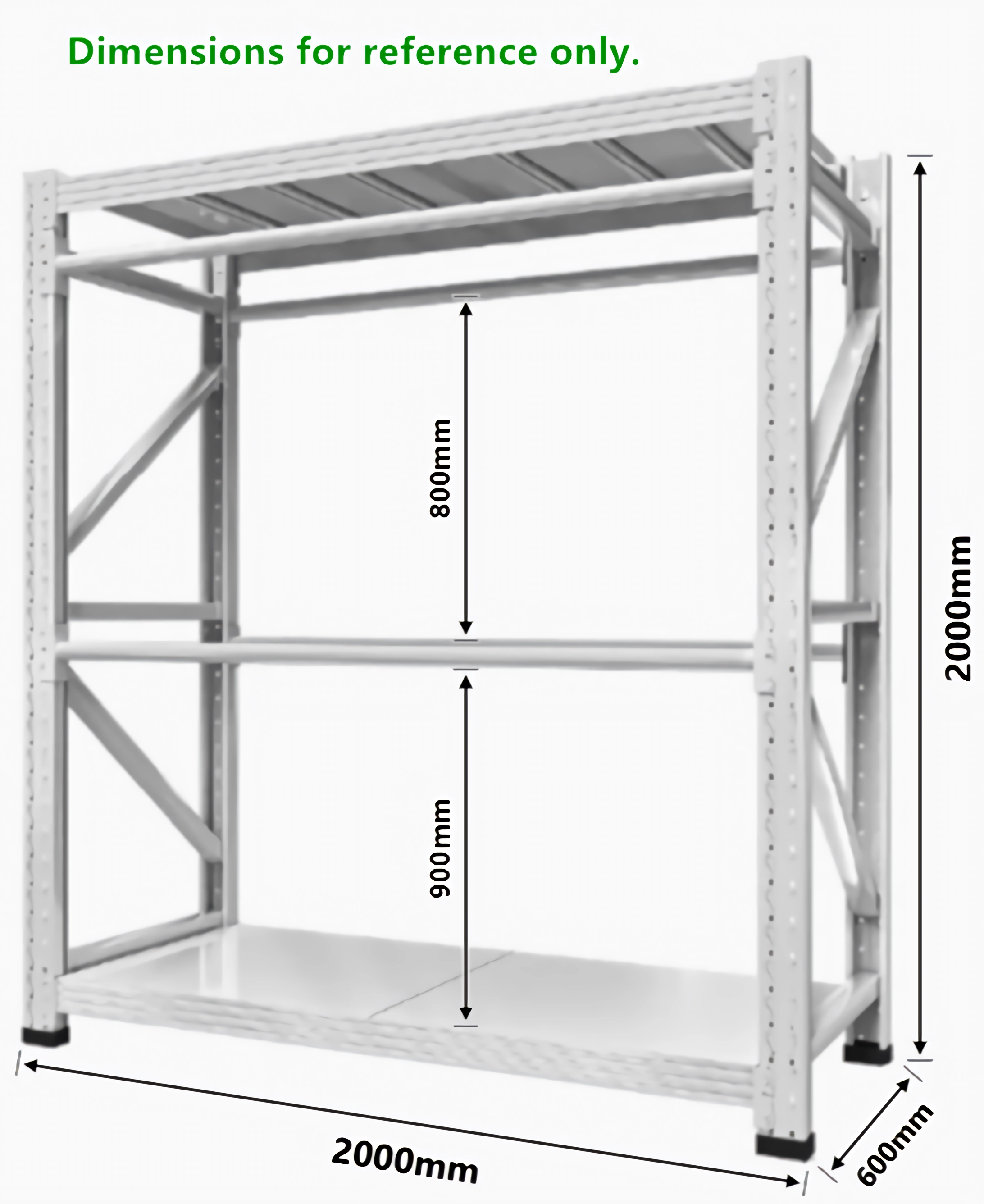 SQ-W010-2000mm-Double Bar