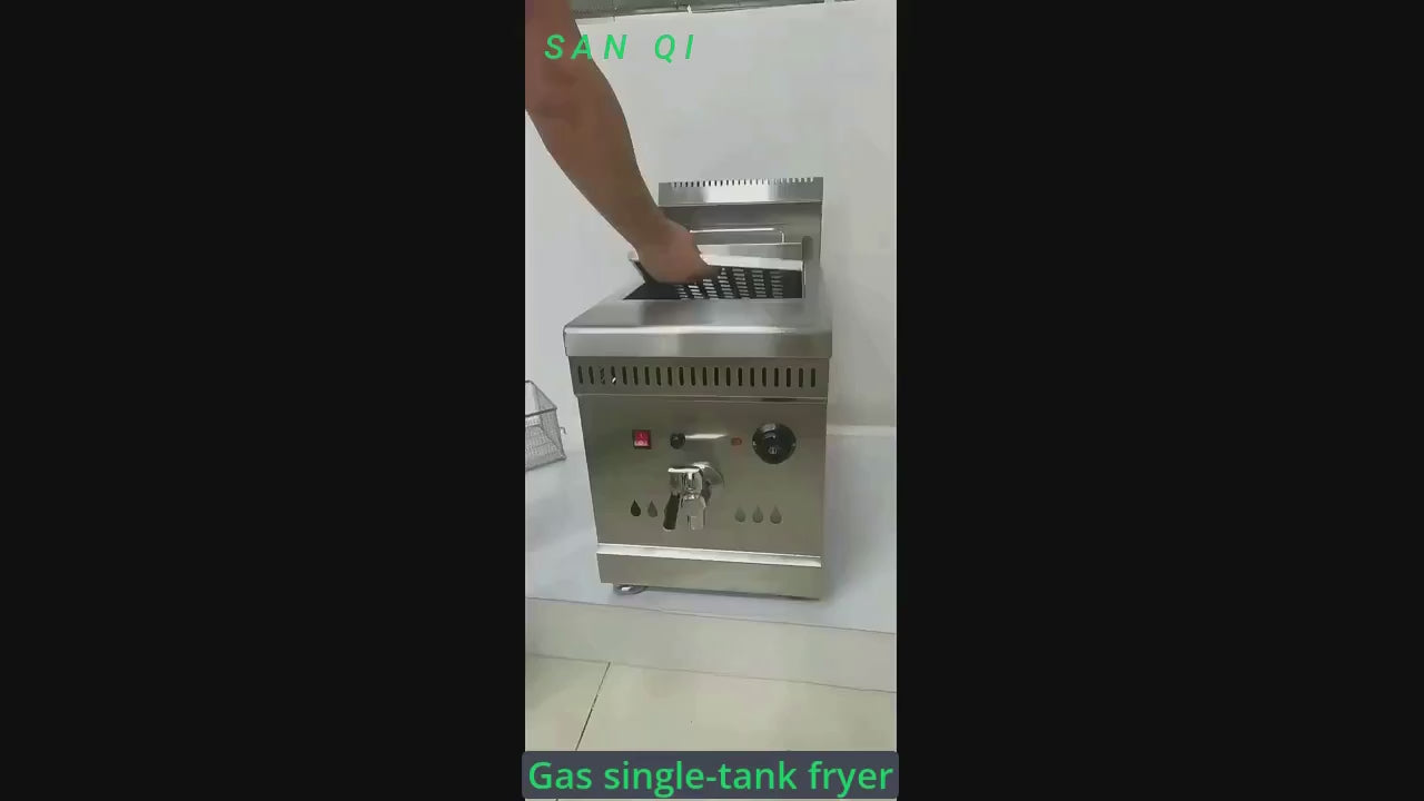 Stainless steel-Gas Fryer-SQ-13